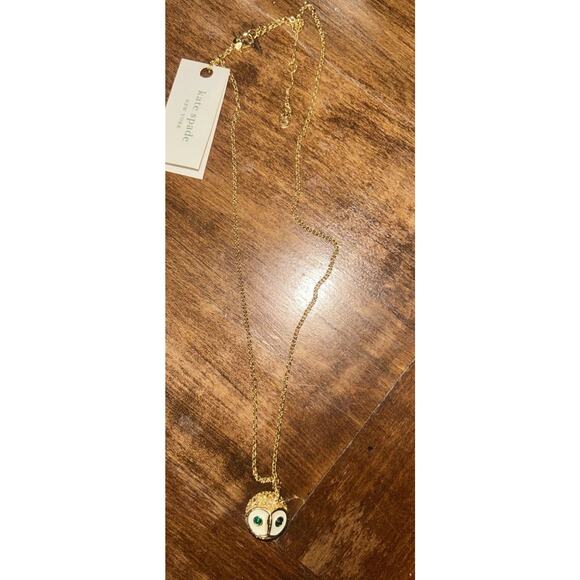 $78 KATE SPADE Mini Pave Night Bird PENDANT NECKLACE - Picture 2 of 6